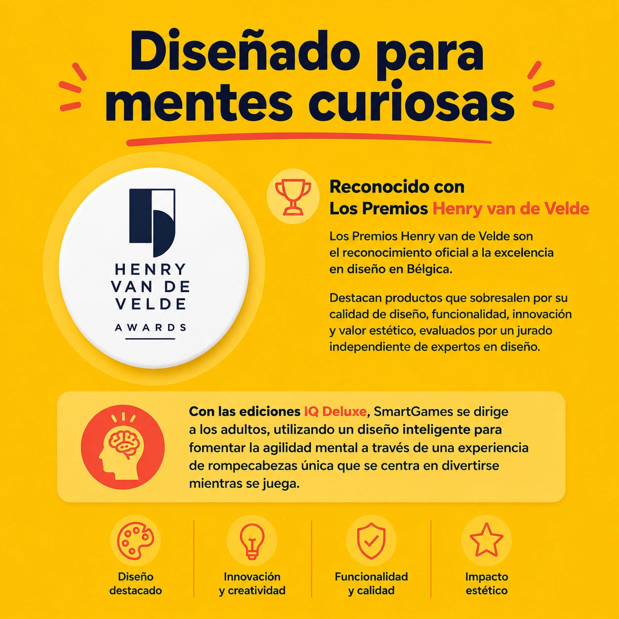IQ Deluxe: Square - Incluye un estuche de viaje de lujo y 120 desafíos para mayores de 14 años.