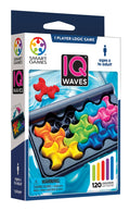 Juego de ingenio de viaje IQ Waves Soft Touch con 120 desafíos para mayores de 6 años.