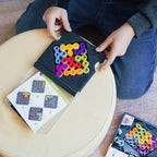 IQ Gears: Juego de lógica dinámico y portátil con 120 desafíos para mayores de 7 años.