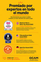 Juego de construcción de caminos de la Academia de caballos con 80 desafíos para mayores de 7 años.